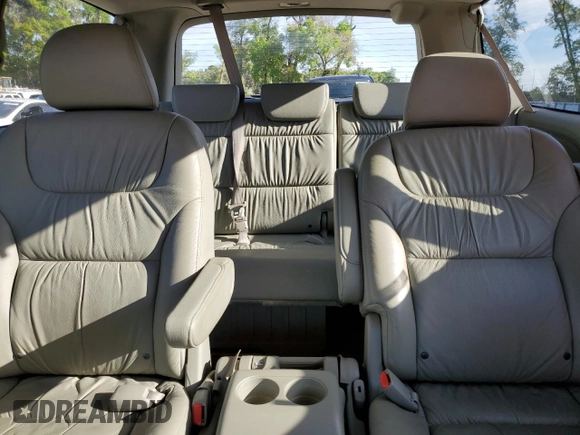 2009 Honda Odyssey EX-L with VIN 5FNRL38749B006271, listed as a Copart auction lot 50619625 with 210,017 mi miles and Salvage Title. Bid and sale history available at carsss.com. Image 10.