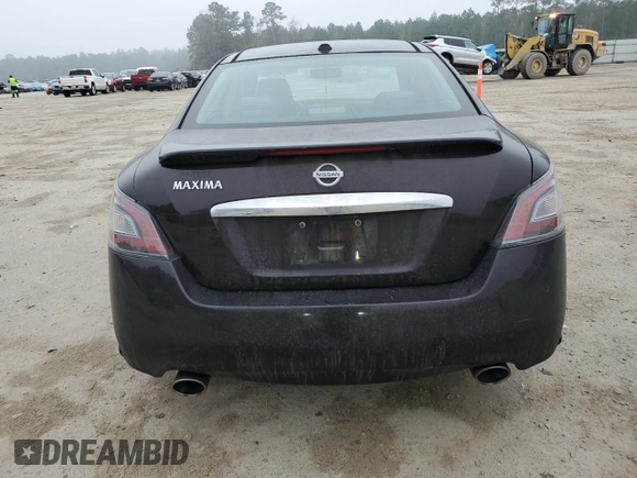 2014 Nissan Maxima SV with VIN 1N4AA5AP2EC484906, listed as a Copart auction lot 44439345 with 141,454 mi miles and Salvage Title. Bid and sale history available at DreamBid. Image 6.