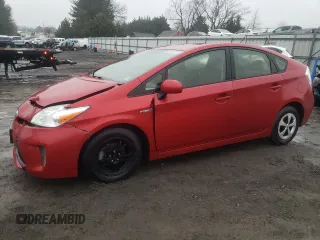 2015 Toyota Prius Four with VIN JTDKN3DU1F0420710, listed as a Copart auction lot 43713955 with 97,028 mi miles and Salvage title. Bid and sale history available at DreamBid. Image 1.