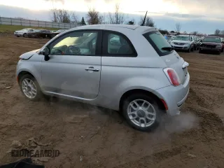 2013 FIAT 500 Pop with VIN 3C3CFFAR7DT548618, listed as a Copart auction lot 84026454 with 191,029 mi miles and Clean title. Bid and sale history available at DreamBid. Image 2.