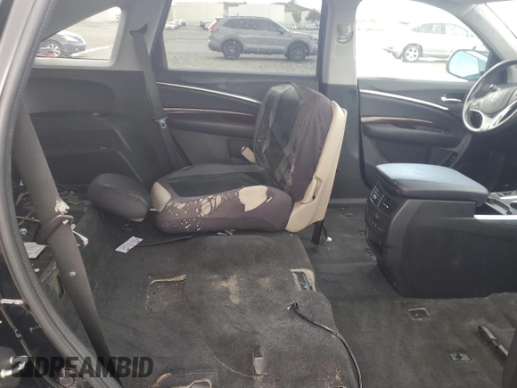 2014 Acura MDX with VIN 5FRYD4H25EB020319, listed as a Copart auction lot 48024655 with 112,842 mi miles and Salvage Title. Bid and sale history available at carsss.com. Image 11.