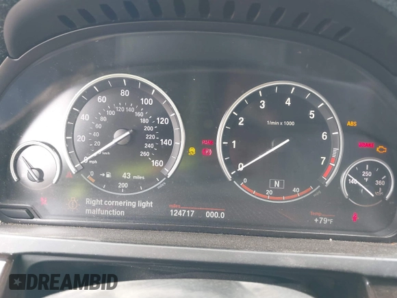 2009 BMW 7 Series 750Li with VIN WBAKB83589CY62576, listed as a IAAI auction lot 41742027 with 124,717 mi miles and . Bid and sale history available at DreamBid. Image 7.