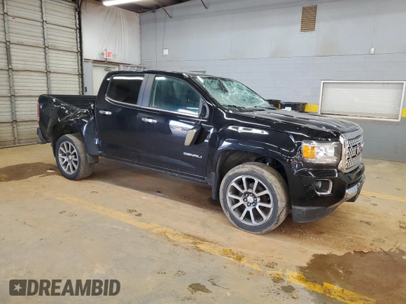 2019 GMC Canyon 4WD Denali with VIN 1GTG6EEN8K1209756, listed as a Copart auction lot 45728425 with 85,038 mi miles and Salvage Title. Bid and sale history available at carsss.com. Image 4.