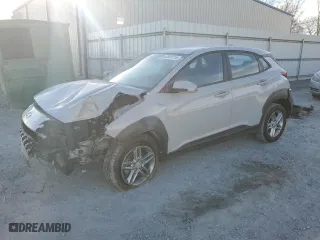 2023 Hyundai Kona SE with VIN KM8K22AB2PU025639, listed as a Copart auction lot 42681715 with 58,087 mi miles and Salvage Title. Bid and sale history available at carsss.com. Image 1.