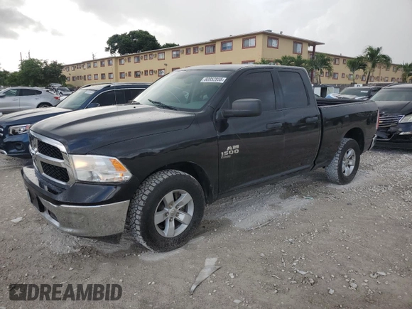 2020 Ram 1500 Tradesman with VIN 1C6RR6FG2LS121410, listed as a Copart auction lot 60852855 with 66,507 mi miles and Clean title. Bid and sale history available at DreamBid. Image 1.