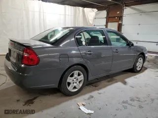 2007 Chevrolet Malibu LT w/2LT with VIN 1G1ZT58N37F188475, listed as a Copart auction lot 50409005 with 174,366 mi miles and Salvage Title. Bid and sale history available at carsss.com. Image 3.