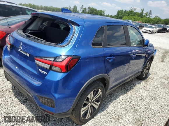 2020 Mitsubishi Outlander ES with VIN JA4AP3AU7LU001222, listed as a Copart auction lot 59211915 with Not provided miles and Clean title. Bid and sale history available at DreamBid. Image 3.