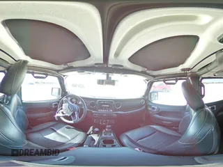 2022 Jeep Wrangler Unlimited Sahara with VIN 1C4HJXEG8NW164969, listed as a Copart auction lot 52241645 with 64,263 mi miles and Salvage title. Bid and sale history available at DreamBid. Image 13.
