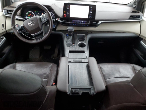2021 Toyota Sienna Limited with VIN 5TDESKFC0MS033709, listed as a Copart auction lot 46664125 with 92,819 mi miles and Salvage Title. Bid and sale history available at DreamBid. Image 8.