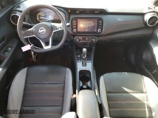2022 Nissan Kicks SR with VIN 3N1CP5DVXNL494120, listed as a Copart auction lot 47096275 with 21,070 mi miles and Salvage Title. Bid and sale history available at carsss.com. Image 8.
