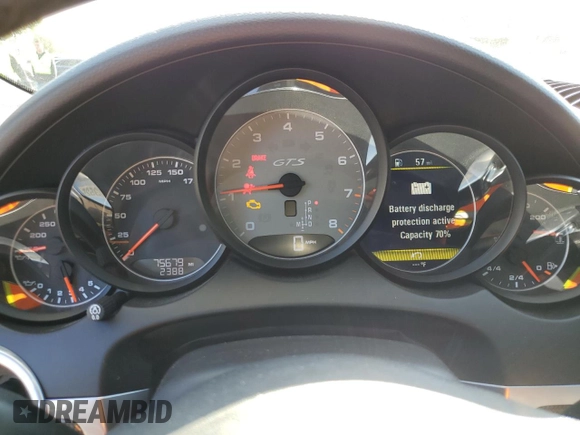 2013 Porsche Cayenne GTS with VIN WP1AD2A20DLA75577, listed as a Copart auction lot 54573525 with 75,679 mi miles and Clean Title. Bid and sale history available at DreamBid. Image 9.