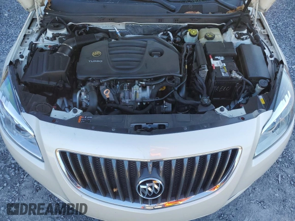 2012 Buick Regal Turbo Premium 3 with VIN 2G4GU5GV3C9176791, listed as a Copart auction lot 83197974 with 179,924 mi miles and Salvage title. Bid and sale history available at DreamBid. Image 11.