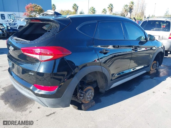 2018 Hyundai Tucson SEL with VIN KM8J3CA4XJU614171, listed as a IAAI auction lot 40980410 with 1 mi miles. Bid and sale history available at carsss.com. Image 4.