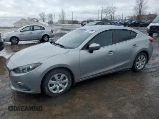 2016 Mazda 3 i Touring with VIN 3MZBM1V75GM286733, listed as a Copart auction lot 46906915 with 37,989 mi miles and Salvage Title. Bid and sale history available at carsss.com. Image 1.