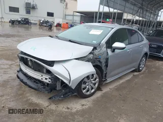2020 Toyota Corolla LE with VIN JTDEPRAEXLJ079921, listed as a IAAI auction lot 41429471 with 97,752 mi miles. Bid and sale history available at carsss.com. Image 18.