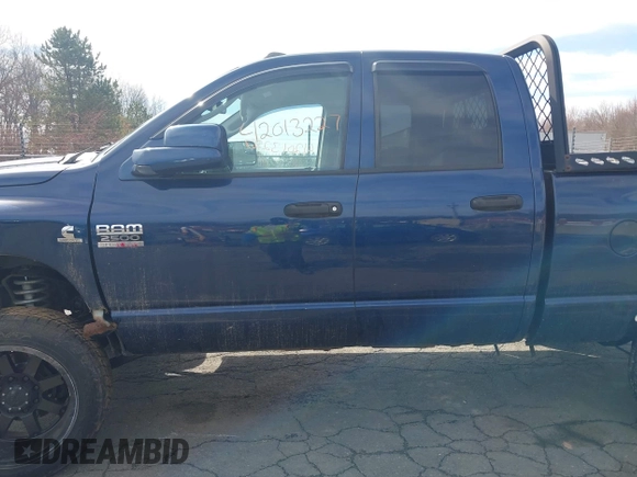 2008 Dodge 2500 SLT with VIN 3D7KS28A08G146312, listed as a IAAI auction lot 42013227 with 167,299 mi miles and . Bid and sale history available at DreamBid. Image 15.