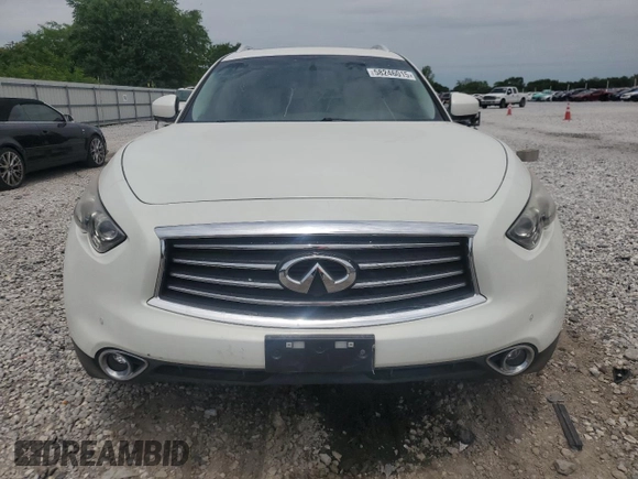 2015 Infiniti QX70 with VIN JN8CS1MU7FM381300, listed as a Copart auction lot 58246015 with 142,043 mi miles and Clean title. Bid and sale history available at DreamBid. Image 5.