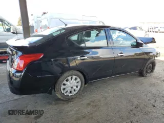 2015 Nissan Versa S Plus with VIN 3N1CN7AP6FL905117, listed as a Copart auction lot 48576895 with 44,815 mi miles and Salvage Title. Bid and sale history available at DreamBid. Image 3.