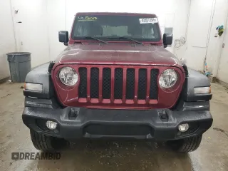 2021 Jeep Wrangler 80th Anniversary with VIN 1C4GJXAN9MW784552, listed as a Copart auction lot 43357205 with 65,230 mi miles and Salvage Title. Bid and sale history available at DreamBid. Image 5.