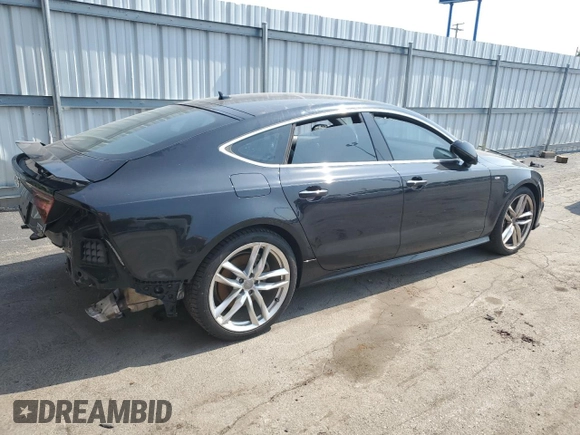 2016 Audi A7 3.0 Premium Plus with VIN WAUWGAFC8GN155628, listed as a Copart auction lot 61131443 with 71,918 mi miles. Bid and sale history available at carsss.com. Image 3.