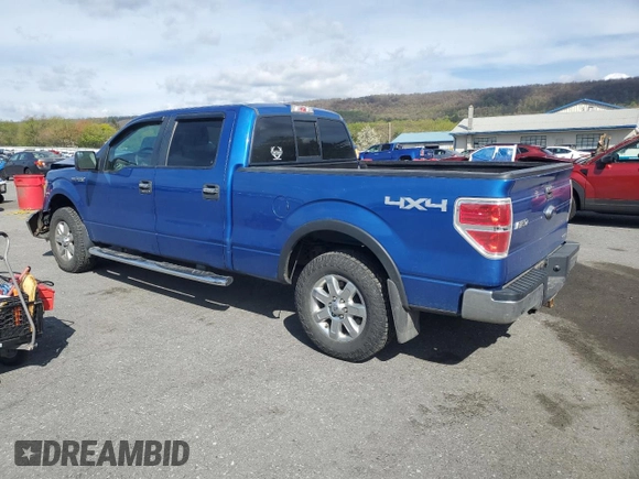 2013 Ford F-150 XL with VIN 1FTFW1EF2DFA71117, listed as a Copart auction lot 53918035 with 139,213 mi miles and Salvage Title. Bid and sale history available at DreamBid. Image 2.