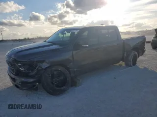 2022 Ram 1500 Lone Star with VIN 1C6RREFM0NN276944, listed as a Copart auction lot 86321034 with 26,828 mi miles and Non repairable. Bid and sale history available at DreamBid. Image 1.