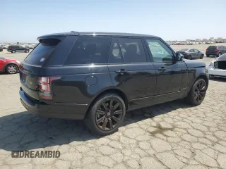 2015 Land Rover Range Rover HSE with VIN SALGS2VF4FA207942, listed as a Copart auction lot 60699825 with 80,472 mi miles and Salvage title. Bid and sale history available at DreamBid. Image 3.