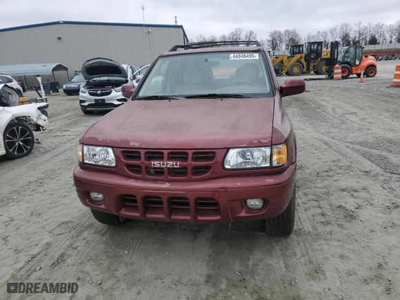 2002 Isuzu Rodeo S with VIN 4S2CK58W124334485, listed as a Copart auction lot 44846495 with 54,632 mi miles and Clean Title. Bid and sale history available at carsss.com. Image 5.