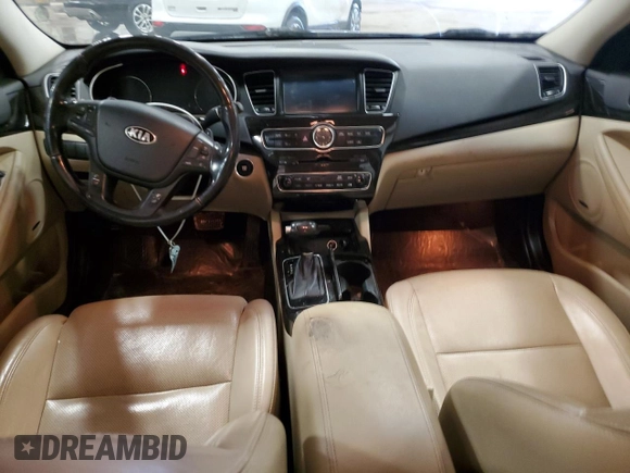 2014 Kia Cadenza Premium with VIN KNALN4D74E5137964, listed as a Copart auction lot 87814495 with 112,442 mi miles and Clean Title. Bid and sale history available at carsss.com. Image 8.