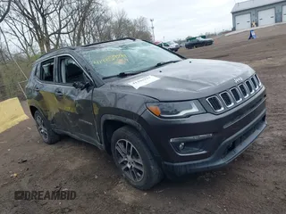 2018 Jeep Compass Altitude with VIN 3C4NJDBB3JT161844, listed as a IAAI auction lot 41935924 with 80,342 mi miles and . Bid and sale history available at DreamBid. Image 6.