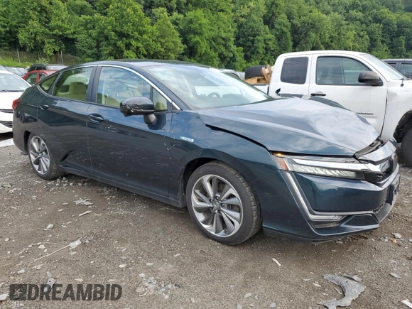 2018 Honda Clarity Plug-In Hybrid with VIN JHMZC5F12JC012628, listed as a Copart auction lot 61300094 with 53,071 mi miles and Salvage Title. Bid and sale history available at carsss.com. Image 4.