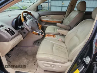 2005 Lexus RX 330 z VIN 2T2GA31U15C028171, wystawiony jako Copart lot #60435515 z przebiegiem 193 229 mil mil oraz Szkoda całkowita • Salvage title. Historia ofert i sprzedaży dostępna na DreamBid. Obrazek 7.