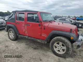 2012 Jeep Wrangler Unlimited Sport z VIN 1C4BJWDG0CL272440, wystawiony jako Copart lot #56044005 z przebiegiem 143 117 mil mil oraz Szkoda całkowita • Salvage title. Historia ofert i sprzedaży dostępna na DreamBid. Obrazek 4.