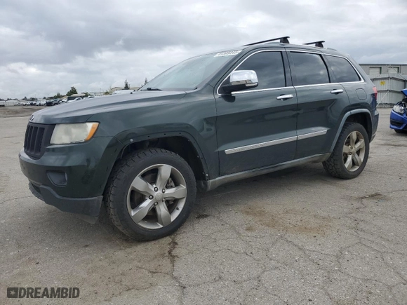 2011 Jeep Grand Cherokee Overland with VIN 1J4RR6GT4BC713527, listed as a Copart auction lot 49399445 with 145,242 mi miles and Salvage Title. Bid and sale history available at carsss.com. Image 1.