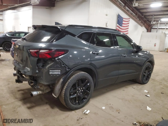 2019 Chevrolet Blazer with VIN 3GNKBHRS0KS651802, listed as a Copart auction lot 44164945 with 69,478 mi miles and Clean Title. Bid and sale history available at carsss.com. Image 3.