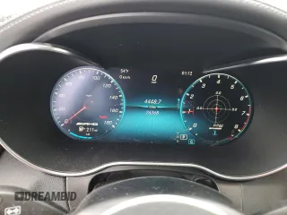 2019 Mercedes-Benz C 43 AMG with VIN WDDWK6EBXKF804782, listed as a Copart auction lot 70933333 with 26,368 mi miles and Salvage title. Bid and sale history available at DreamBid. Image 9.