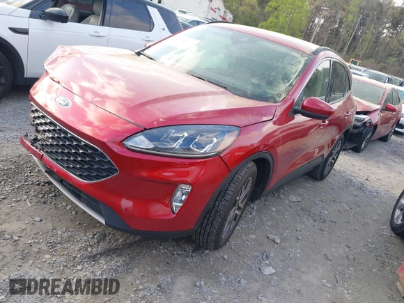 2020 Ford Escape SEL with VIN 1FMCU0H66LUC78808, listed as a IAAI auction lot 41930117 with 41,588 mi miles and . Bid and sale history available at carsss.com. Image 2.