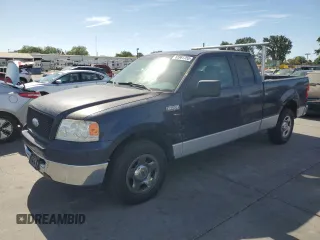 2006 Ford F-150 STX z VIN 1FTRX12W36NB44910, wystawiony jako Copart lot #65961755 z przebiegiem 165 586 mil mil oraz Czysty tytuł • Clean title. Historia ofert i sprzedaży dostępna na DreamBid. Obrazek 1.