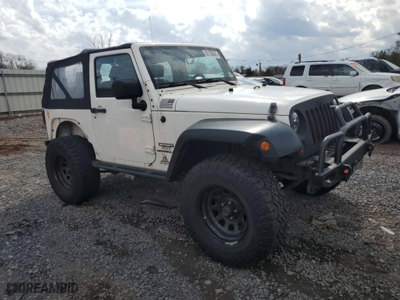 2010 Jeep Wrangler Mountain with VIN 1J4AA2D17AL145255, listed as a Copart auction lot 50129645 with 82,003 mi miles and Clean Title. Bid and sale history available at carsss.com. Image 4.