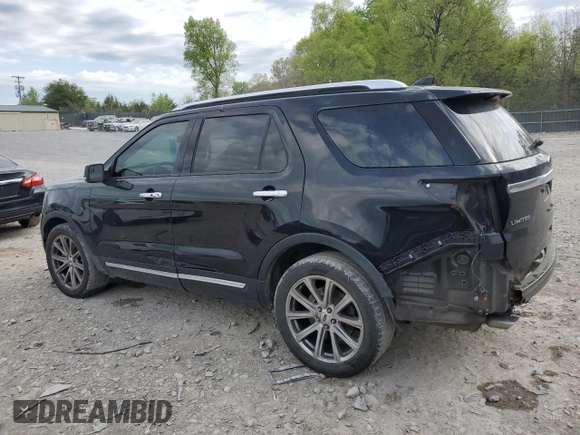 2016 Ford Explorer Limited z VIN 1FM5K8F84GGB16410, wystawiony jako Copart lot #53116735 z przebiegiem 141 664 mil mil oraz Szkoda całkowita • Salvage title. Historia ofert i sprzedaży dostępna na DreamBid. Obrazek 2.