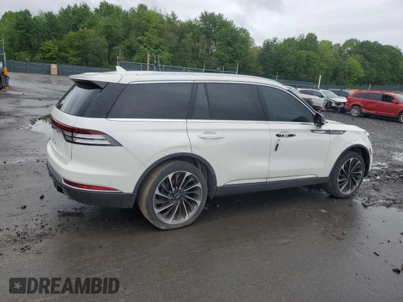2021 Lincoln Aviator Reserve z VIN 5LM5J7XC6MGL14110, wystawiony jako Copart lot #57793045 z przebiegiem 88 363 mil mil oraz Szkoda całkowita • Salvage title. Historia ofert i sprzedaży dostępna na DreamBid. Obrazek 3.