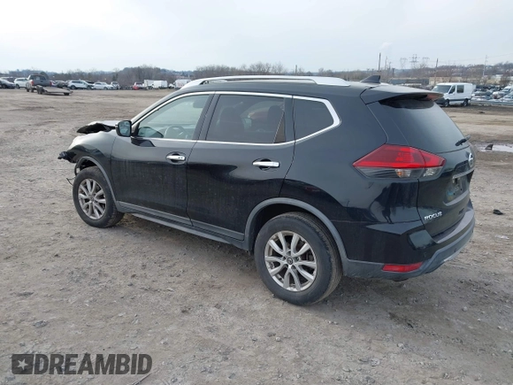 2020 Nissan Rogue S with VIN KNMAT2MV7LP518132, listed as a IAAI auction lot 41513897 with 43,945 mi miles. Bid and sale history available at carsss.com. Image 3.