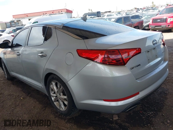 2012 Kia Optima EX with VIN 5XXGN4A78CG033835, listed as a IAAI auction lot 41970416 with 225,630 mi miles. Bid and sale history available at carsss.com. Image 3.