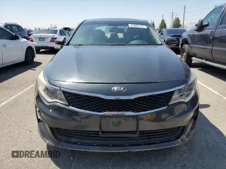 2016 Kia Optima LX with VIN KNAGT4L34G5085843, listed as a Copart auction lot 54608175 with 107,349 mi miles and Salvage Title. Bid and sale history available at carsss.com. Image 5.