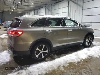 2016 Kia Sorento EX with VIN 5XYPHDA15GG003728, listed as a Copart auction lot 43849025 with 142,620 mi miles and Salvage Title. Bid and sale history available at DreamBid. Image 3.