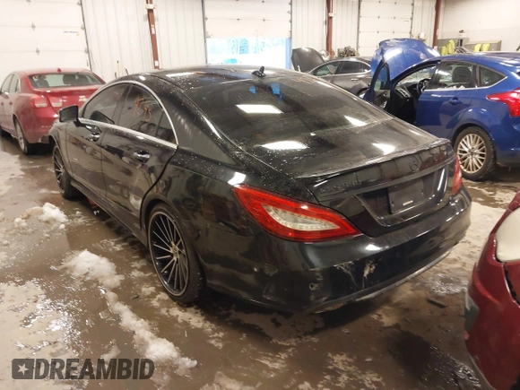 2016 Mercedes-Benz CLS with VIN WDDLJ9BB9GA160868, listed as a IAAI auction lot 41374243 with 174,985 mi miles. Bid and sale history available at carsss.com. Image 3.