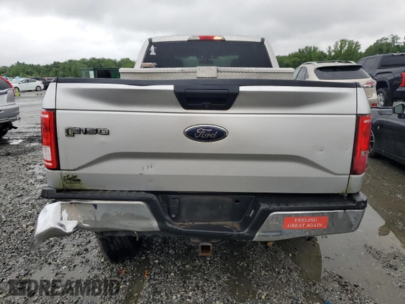 2015 Ford F-150 XLT with VIN 1FTEX1EP1FKF19892, listed as a Copart auction lot 57976715 with 179,507 mi miles and Salvage title. Bid and sale history available at DreamBid. Image 6.