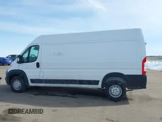 2023 Ram ProMaster Cargo with VIN 3C6LRVDG9PE567047, listed as a IAAI auction lot 41748863 with 186,717 mi miles. Bid and sale history available at carsss.com. Image 13.