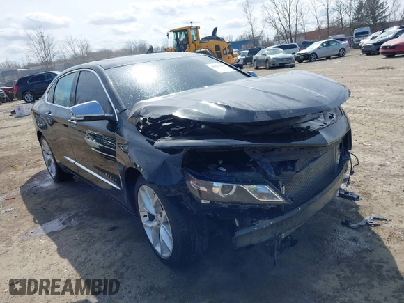 2019 Chevrolet Impala Premier with VIN 2G1105S32K9142358, listed as a IAAI auction lot 41821589 with 96,988 mi miles and . Bid and sale history available at DreamBid. Image 1.