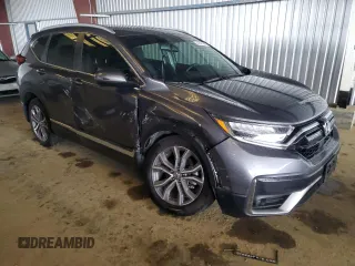 2022 Honda CR-V Touring with VIN 5J6RW2H98NL000896, listed as a Copart auction lot 43591385 with 59,676 mi miles and Salvage Title. Bid and sale history available at carsss.com. Image 4.